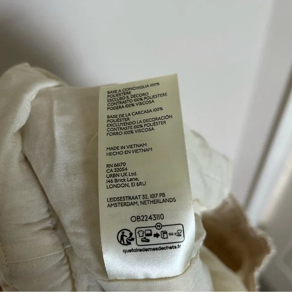 Free People Belle Ruffle Pants in Ivory - Picture 12 of 13